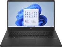 HP 17-cp3278ng, Jet Black, Ryzen 7 7730U, 16GB RAM, 512GB SSD, DE (B9QA4EA#ABD)
