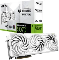 ASUS TUF Gaming GeForce RTX 5070 Ti OC White, TUF-RTX5070TI-O16G-WHITE-GAMING, 16GB GDDR7, 2x HDMI, 3x DP (90YV0MD3-M0NA00)