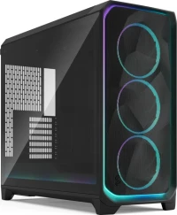 Fractal Design Meshify 3 XL Ambience Pro RGB Black TG Light Tint, schwarz, Glasfenster (FD-C-MES3X-03)