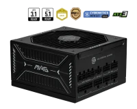 MSI MAG A850GLS PCIE5 850W ATX 3.1 (306-7ZPIY11-CE0)