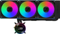 Lian Li HydroShift II LCD-C 360CL / 360R, schwarz (GHS2LCD36RB)