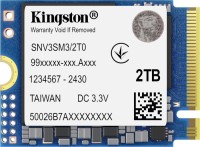 Kingston NV3 NVMe PCIe 4.0 SSD 2TB, M.2 2230 / M-Key / PCIe 4.0 x4 (SNV3SM3/2T0)