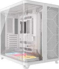 Corsair Air 5400 LX-R RGB iCUE LINK White, weiß, Glasfenster (CC-9011321-WW)