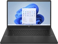 HP Laptop 17-cp3474ng, Jet Black, Ryzen 7 7730U, 16GB RAM, 1TB SSD, DE (CJ1Q8EA#ABD)