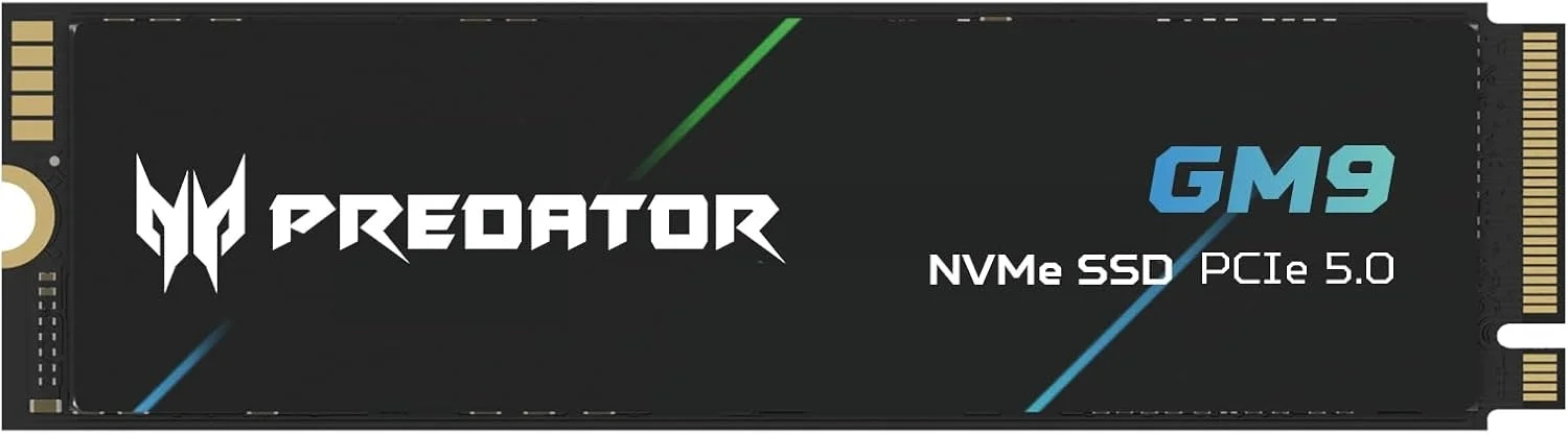 Acer Predator GM9 1TB (PCIe 5.0, 14000MB/s Lesen, 7300MB/s Schreiben) für 161,49€!!