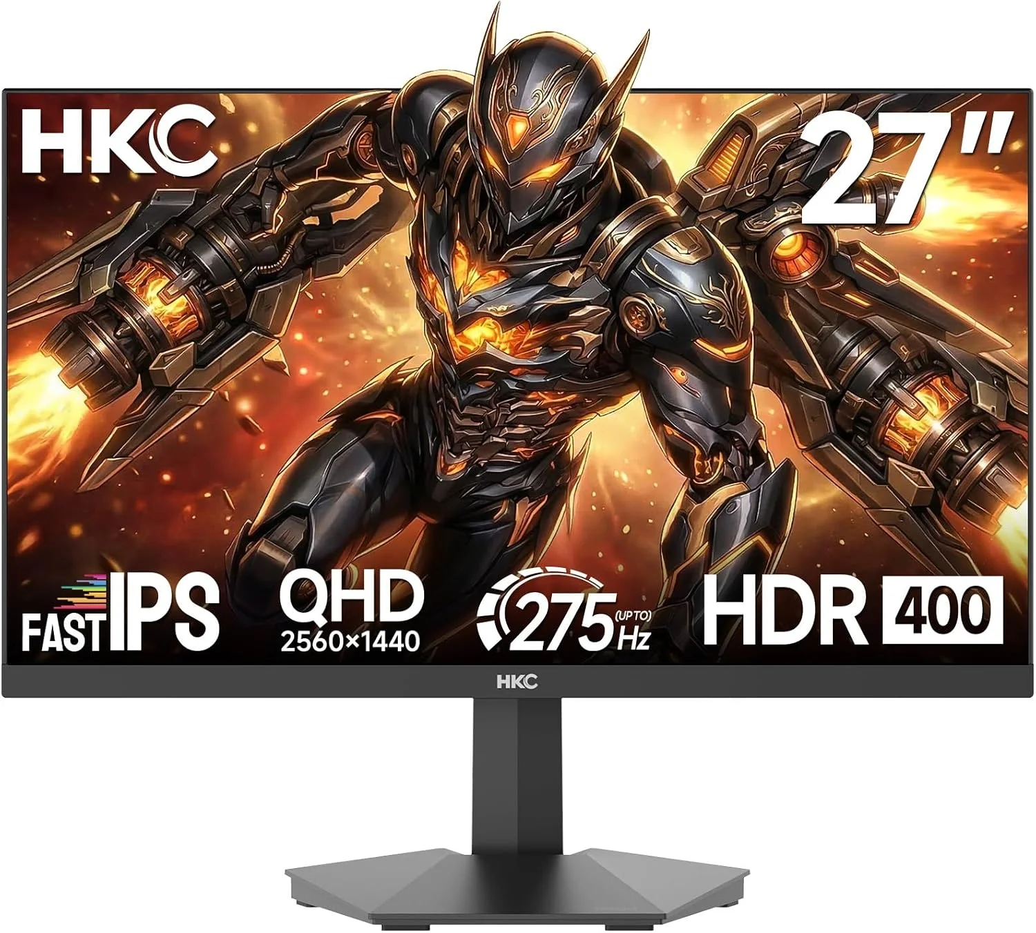 HKC (275Hz, WQHD, 27", IPS, 100% sRBG, Adaptive Sync)