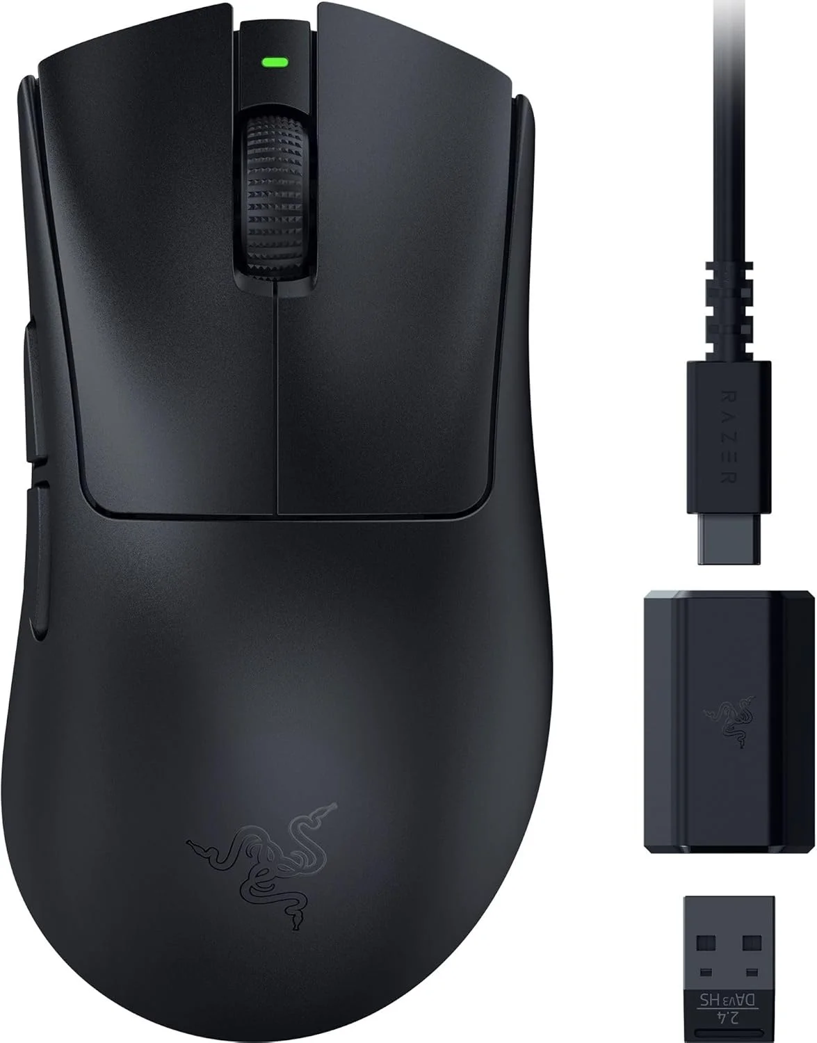 Razer DeathAdder V3 HyperSpeed (5 Tasten, 55g, Razer Focus x 26K, 750IPS, Razer Optical 90M Mouse Switch Gen-3) für 55,57€!!