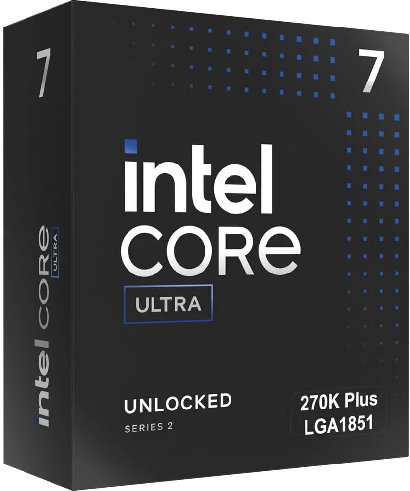 Intel Core Ultra 7 270K Plus (8P+16E/24T, 3.70-5.50GHz, boxed ohne Kühler)