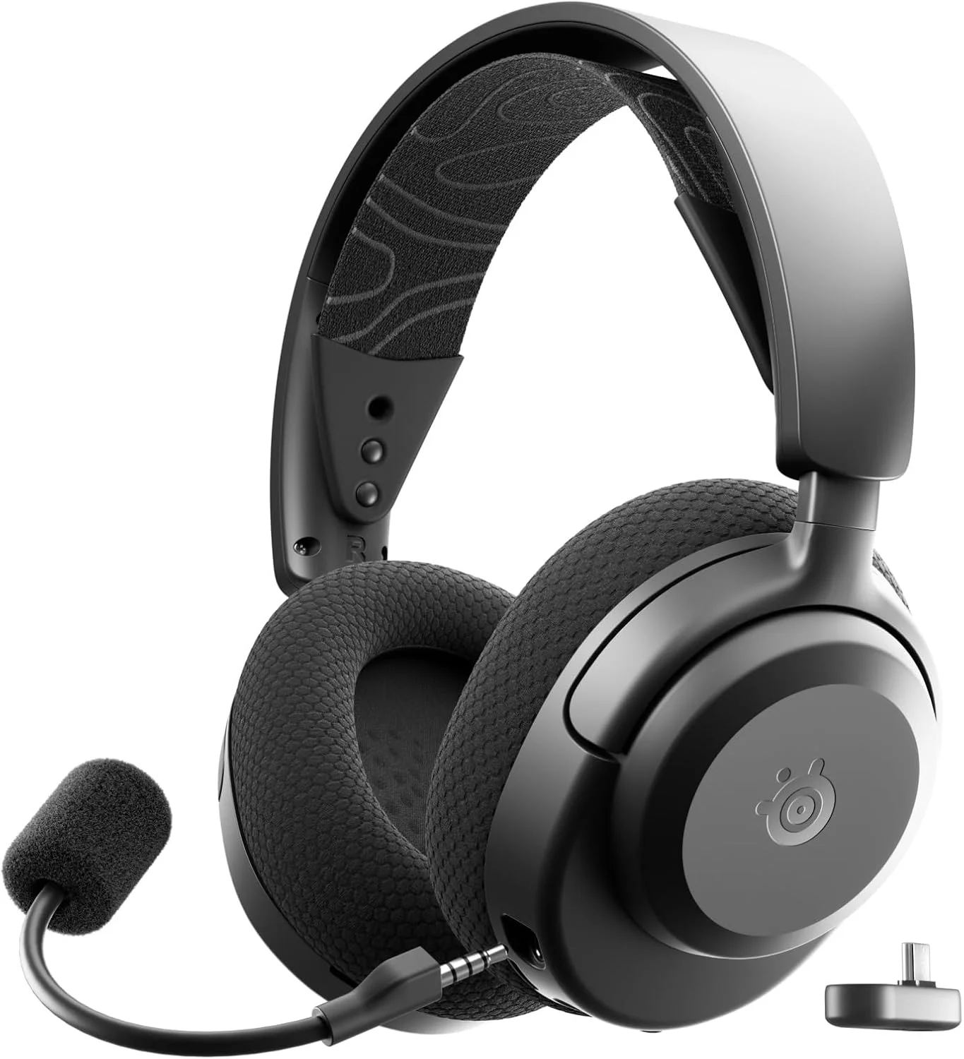 SteelSeries Arctis Nova 3X Wireless (Over-Ear, geschlossen, Schnellladefunktion, 253g, 40h max. Akku, Mikrofon abnehmbar)