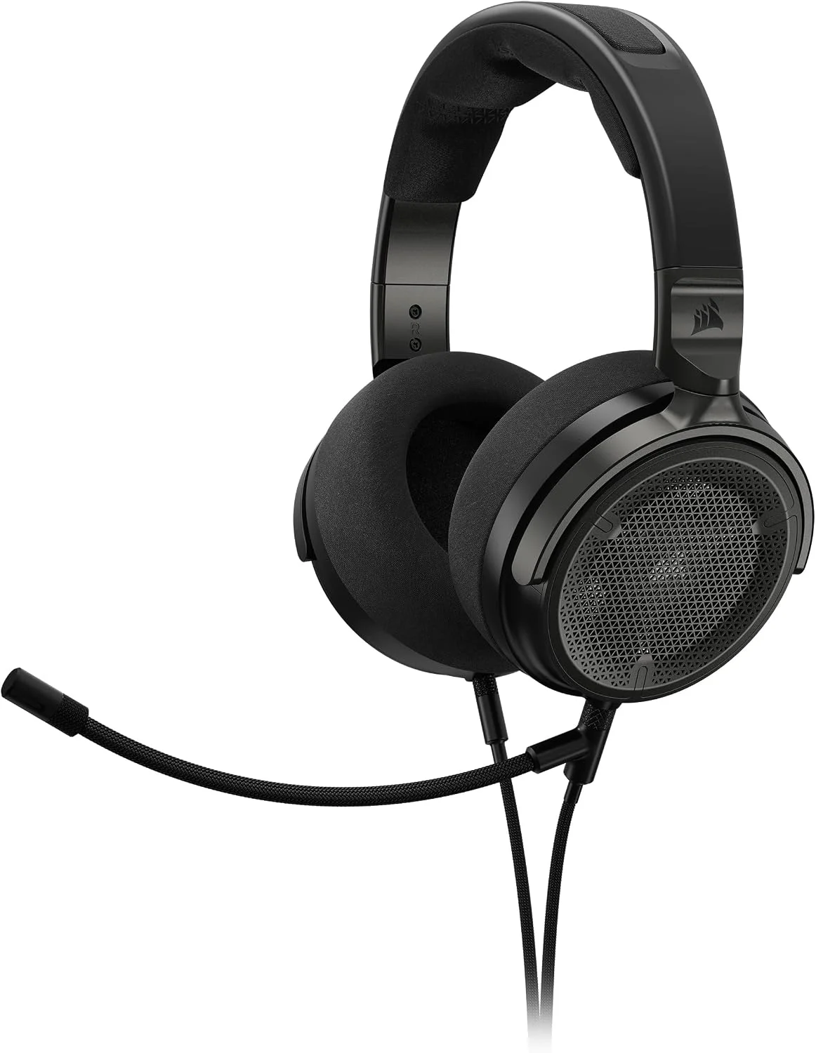 Corsair Virtuoso Pro (Over-Ear, offen, kabelgebunden, 50mm Graphentreiber, abnehmbares Mikrofon)