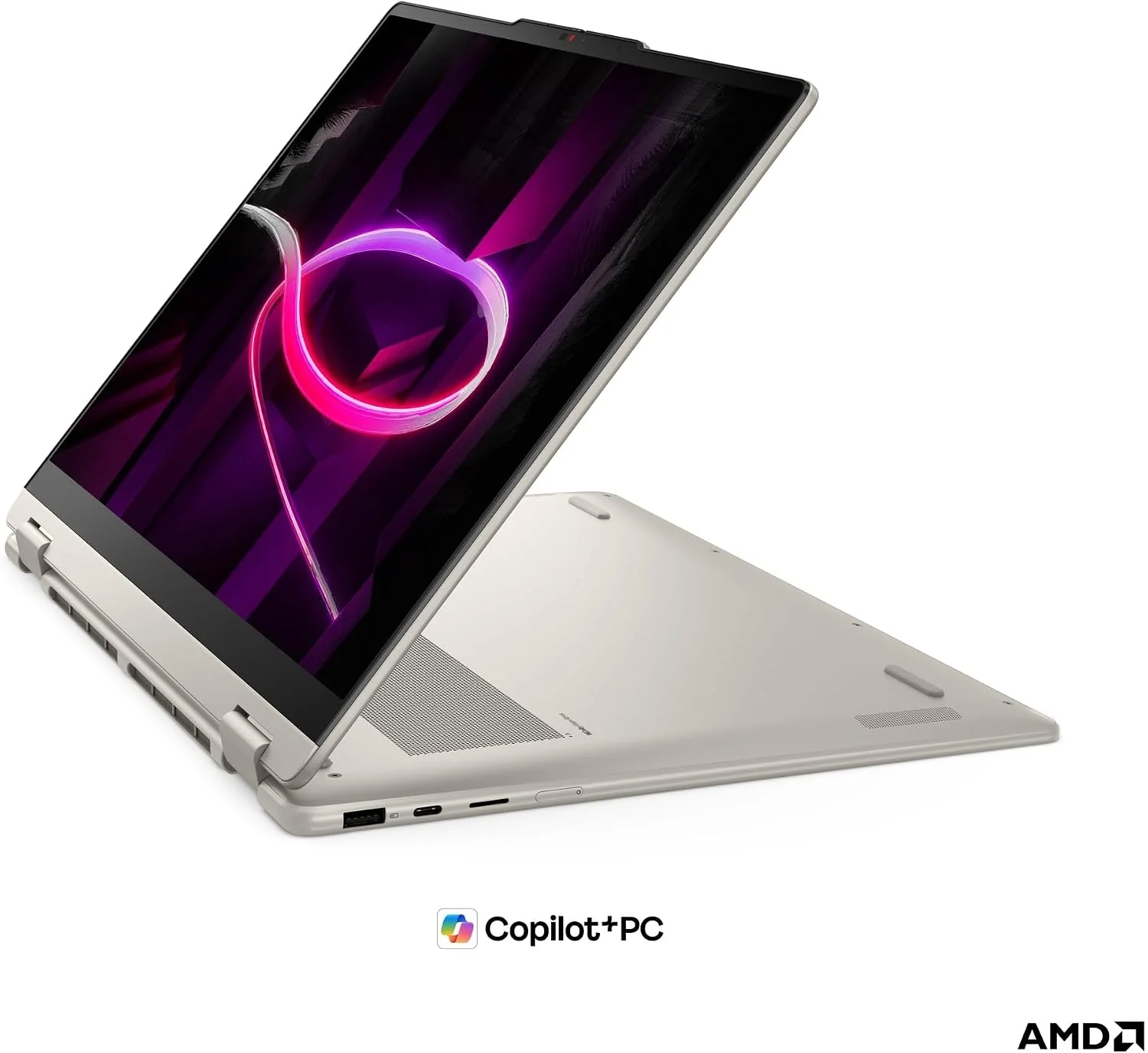 Lenovo Yoga 7a Convertible (16", 1800p, 120Hz, Multi-Touch, Ryzen AI 7 445, 16GB, 1TB, Radeon 840M, Win11, 70Wh)