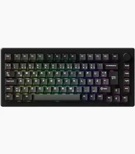 Akko MOD 007B HE (TKL, Black&Silver, Akko Aim Magnetic Switch, Aluminium CNC Gehäuse, Gasket Mount, 500Hz ARGB, Double-shot, PBT) für 166,59€!!