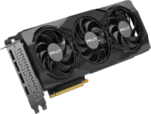 PNY GeForce RTX 5070 Overclocked Triple Fan (12GB GDDR7, 6144 CU, 250W TGP)