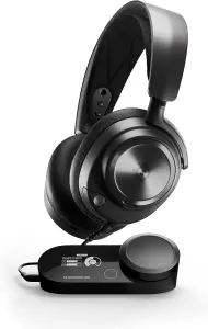 SteelSeries Arctis Nova Pro (Over-Ear, geschlossen, inkl. ESS Sabre Quad-DAC Gen 2, Mikrofonarm ausziehbar, Virtual Surround)