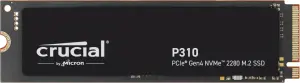 Crucial P310 2TB (M.2, PCIe 4.0, 7100MB/s Lesen, 6000MB/s Schreiben)