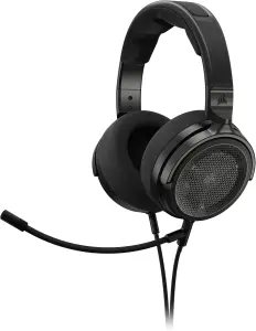 Corsair Virtuoso Pro (Over-Ear, offen, kabelgebunden, 50mm Graphentreiber, abnehmbares Mikrofon)