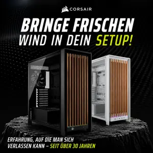 -30€ Rabatt auf das CORSAIR FRAME 5000D WOOD RS!!