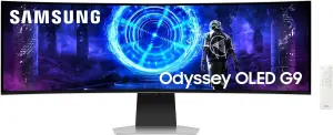 Samsung Odyssey OLED G9 (240Hz, 49", 5120x1440 (DQHD), QD-OLED, FreeSync Premium Pro, G-Sync, 99% DCI-P3)
