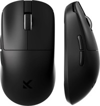 Mchose L7 Pro 8K Lightweight Wireless Gaming Mouse, schwarz, USB/Bluetooth