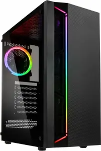 Kolink Inspire K7 ARGB, schwarz, Glasfenster