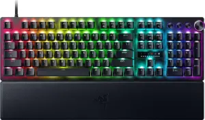Razer Huntsman V3 Pro, schwarz, LEDs RGB, Razer Analog Optical Switch Gen-2, USB, DE 