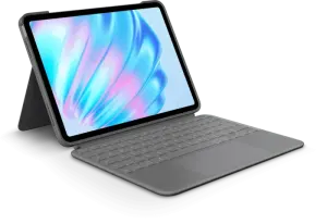 Logitech Combo Touch für iPad Air 6 11", grau, DE 