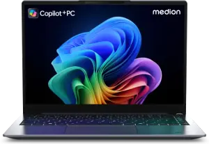 Medion SPRCHRGD 14 S1 Elite, Snapdragon X Elite - X1E-78-100, 16GB RAM, 512GB SSD, DE 