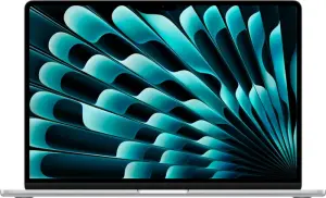 Apple MacBook Air 15", silber, M4 - 10 Core CPU / 10 Core GPU, 16GB RAM, 256GB SSD, DE [2025] 