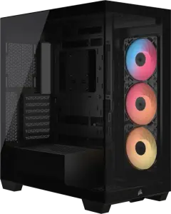 Corsair 3500X RS-R ARGB, schwarz, Glasfenster 