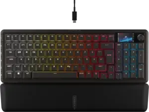 Corsair Vanguard PRO 96 Hall Effect, schwarz, LEDs RGB, Corsair MGX Hyperdrive, USB, DE