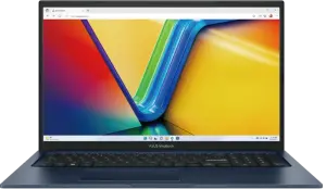 ASUS VivoBook 17 X1704VA-AU1237W, Quiet Blue, Core 5 120U, 16GB RAM, 512GB SSD, DE 