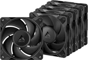 ARCTIC P12 Pro PST LN, schwarz, 120mm, 5er-Pack 