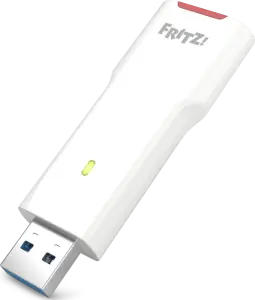 FRITZ! FRITZ!WLAN USB Stick 6700 MU-MIMO, 2.4GHz/5GHz/6GHz WLAN, BE6700, USB-A [Stecker] 