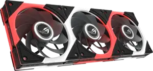 ASUS ROG Eurux GR120 ARGB, Reverse, schwarz, Triple Pack, 120mm, 3er-Pack