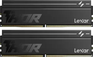 Lexar THOR 2nd Gen, schwarz UDIMM 16GB Kit, DDR5-6000, CL38-48-48-96