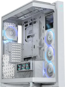 ASUS ROG Cronox GR801 Curve TG ARGB White, Glasfenster