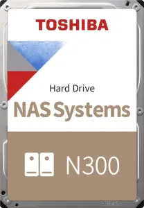Toshiba N300 NAS Systems 18TB, 24/7, 512e / 3.5" / SATA 6Gb/s, bulk