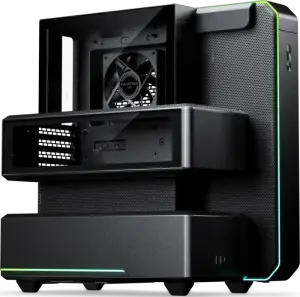 Phanteks EX5 Black, Glasfenster 
