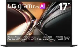 LG gram Pro 17, Core Ultra 7 355, 32GB RAM, 2TB SSD [2026] 