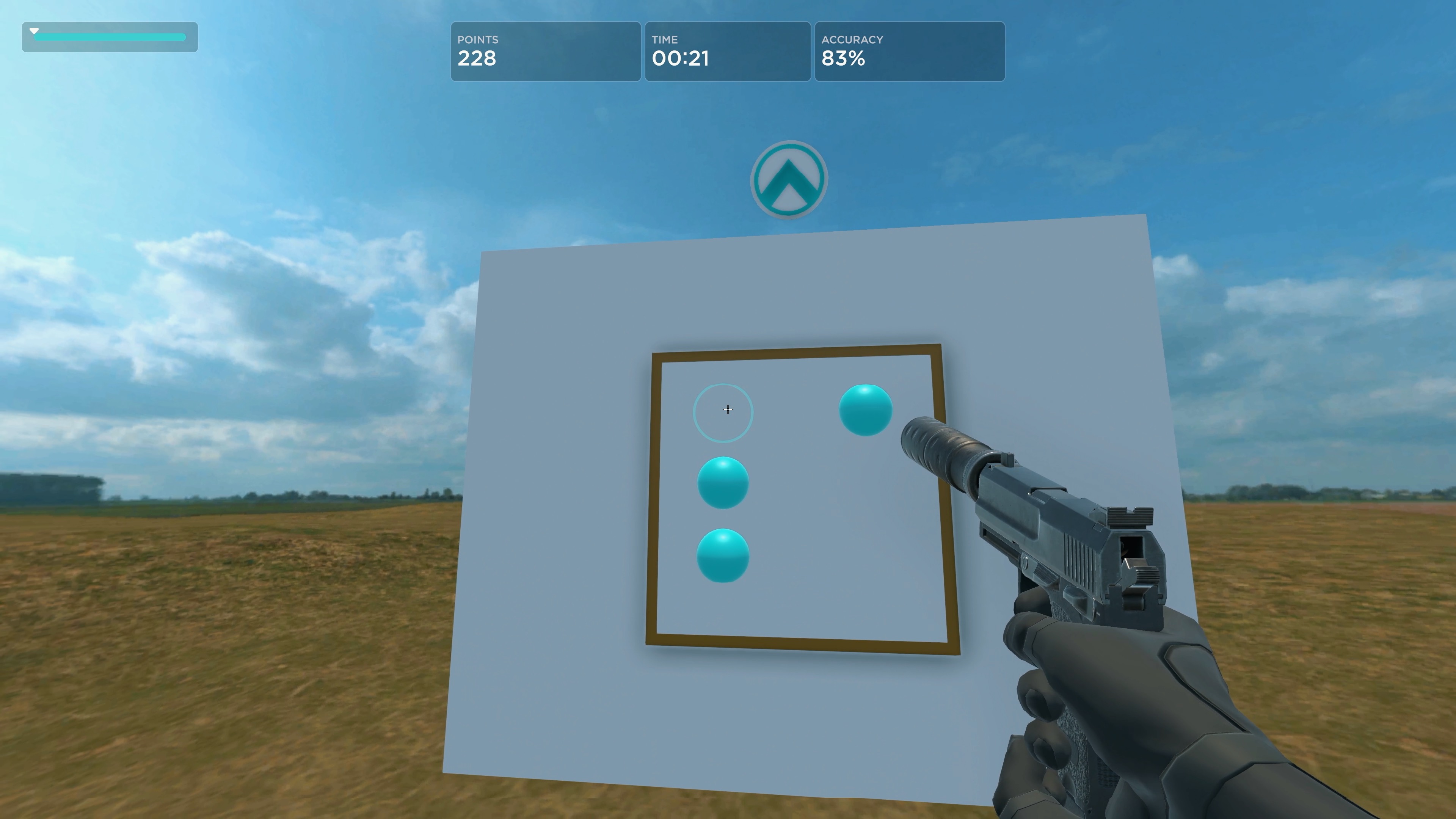 AimLabs Flickshot Parkour 1